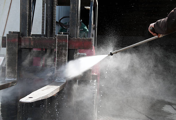 Post-Construction Pressure Washing in Fairfield, TX